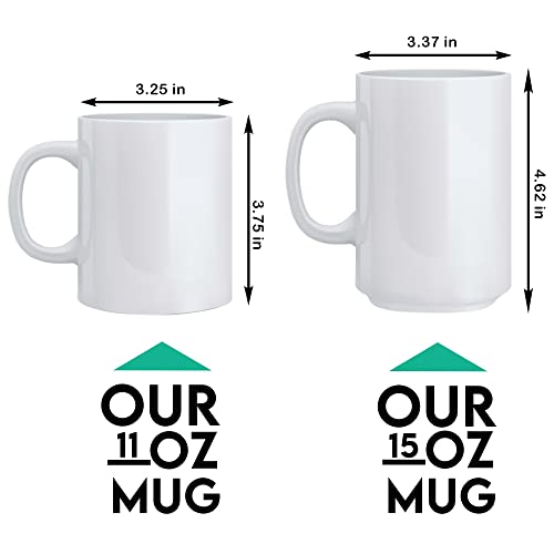 Taza de cerámica personalizada para doctor 11 onzas miniatura 4