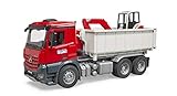 Bruder 03624 Mb Arocs Truck with Roll-Off- Container and Schaeff Mini Excavator