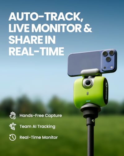Image of XbotGo Chameleon AI Auto Sports Action Camera (Green)