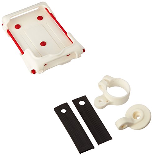 Delta Smart Holder Caddy Bici a Telefono Cellulare Custodia per iPhone Android Samsung HTC Impermeabile, White