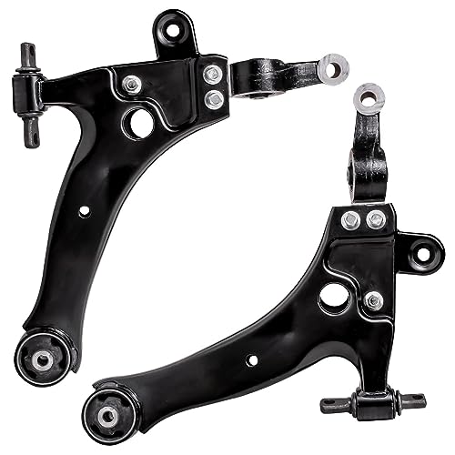 Image of Detroit Axle - 10pc Front End Kit for 1999-2005 Sonata, 2002-2005 XG350, 2001 XG300, 2001-2006 Kia Optima, 2 Lower Control Arms, 2 Lower Ball Joints, 4 Inner & Outer Tie Rods 2 Sway Bars Replacement
