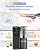 Waterdrop M6CG Cold and Hot Reverse Osmosis System Countertop Water Filter, 8-Stage Mineralization, NSF/ANSI 58 & 372 Certified, 3:1 Pure to Drain Ratio, 9 Temperature Options, Glass Pitcher, BPA-Free