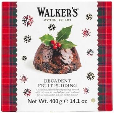 Walkers Christmas Pudding with Rich Fruit - 14.1 Oz