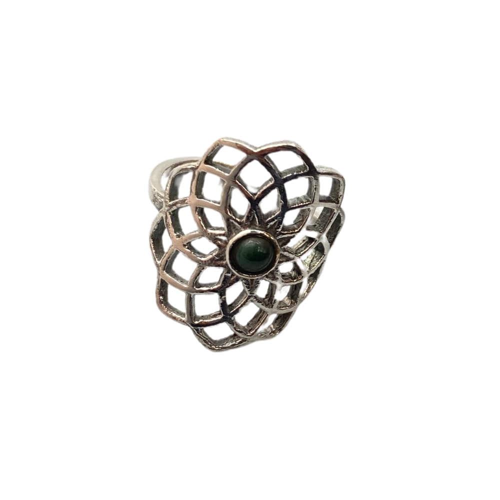 VIE Crown Chakra Ring, Malachite