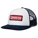 Quiksilver Mens, Ways Trucker Cap, Navy, One Size