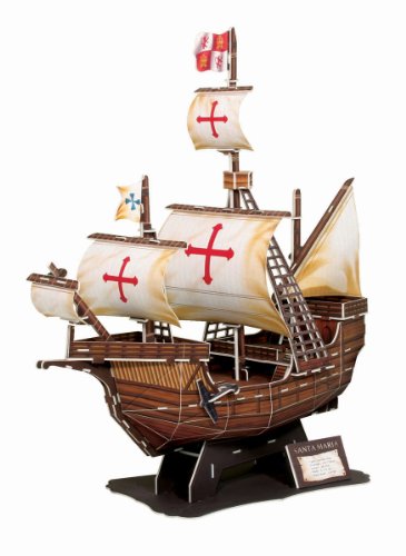 スカイネット POP Out World 立体パズル No.03 サンタマリア号