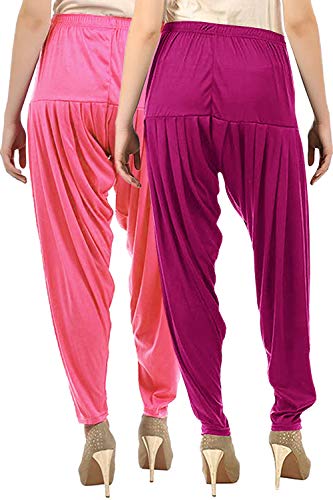 Image of Buy That Trendz Patiala Salwar for Women Relaxed Fit Viscose Patiyala Salwar Harem Bottom Pants