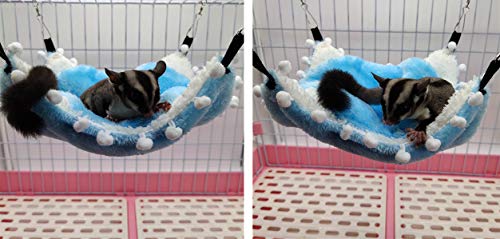 Clicks Vlies Pet Cage Hangmat voor kleine dieren Hangend huis Bed Rat Fret Chinchillas Totoro Hamster Cavia Winter Warm… - Image 3