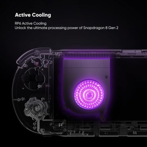 Image of Retroid Pocket 6 Handheld, 12+128G, Portable Android Gaming - Silver