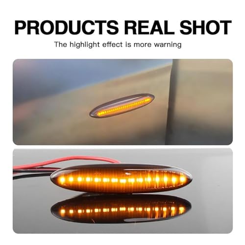 Luces LED señal giro lateral intermitente retrovisor Toyota Highlander 2008 2009 2010 2011 4