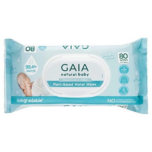 Gaia Natural Baby Water Wipes Gentle Care for Your Little One Gaia Natural Baby Water Wipes Your Choice for Pure, Plastic-Free, Sensitive Baby Care - Image 3
