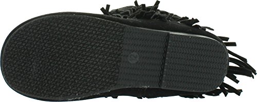 Pierre Dumas Girls Apache-6 Fringe Moccasin Boots4