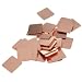 Vktech® Heatsink Copper Shim Thermal Pads for Laptop GPU CPU VGA 30Pcs 15mmx15mm