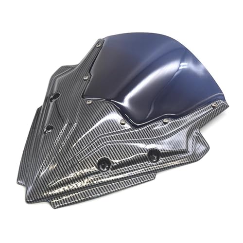 Pare-Brise en Fibre de Carbone pour Kawasaki Ninja 650 2017-2019