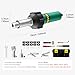 VEVOR Hot Air Plastic Welder, 1600W Hot Air Torch Pistol, 122-1112℉ PVC TPO Vinyl Heat Gun Welding Torch, Plastic Roofing Welding Kit with 11 Accessories- Toolbox, Nozzle, Roller, Blades for PP/PE/PVC