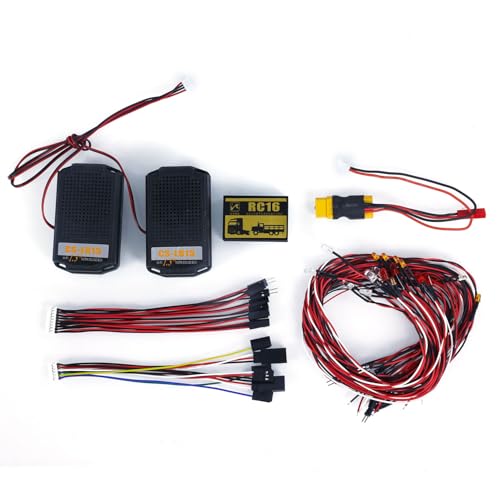 Système son et LED Rc16 pour illuminer vos rassemblements de camions RC 1/14
