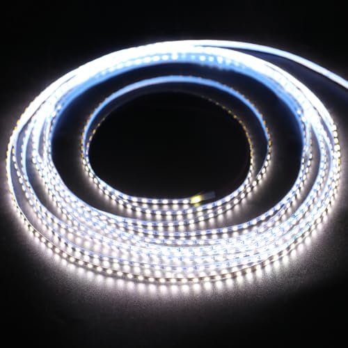 Tira de LED ultradelgada 3mm 6000K luz blanca día 5m miniatura 5