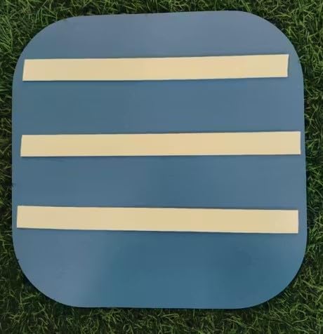 Image of Wall Mirror, Square Shape with Rounded Corners, Glass12*12 inch, No Drill Required, for Bathroom and Bedroom wall Mount Frameless with Double Sider Tape