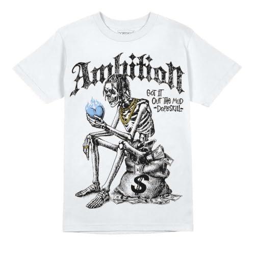 Image of DopeSkill Graphic Tee Streetwear Hip Hop Hypebeast Street Style Unisex T-Shirt Sneaker Colour Matching Shirts Horror Skeleton