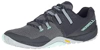 Merrell Women’s Trail Glove 6 Trail Running Shoe, Black, US 8.5