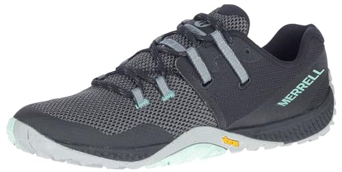 Merrell TRAIL GLOVE 6, Zapatillas, Mujer, Negro (Black), 38 EU