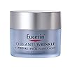 Eucerin Q10 Anti-Wrinkle Night Cream + Pro-Retinol, Facial Cream for Sensitive Skin, 1.7 Oz Jar
