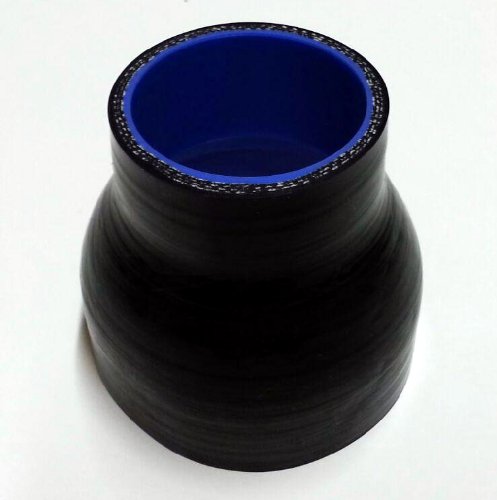 2"<2.5" Silicone Hose Transition Coupler (Black)