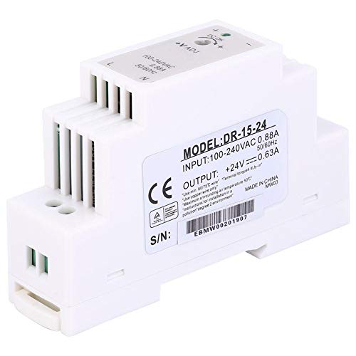 Image of DIN Rail Power Supply,DR-15-24 DIN Rail Switching Power Supply,15W 24V 0.63A Single Output Switching Power Supply,AC /DC Power Supply,PWM Modulation Method