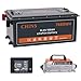 CHINS 48V 150Ah Lithium Golf Cart Battery, Built-in 200A BMS, Includes 48V 18A Charger, 48V Lithium Battery Golf Cart, Max 10.24kW Output 70 Miles Range, Perfect for Golf Cart