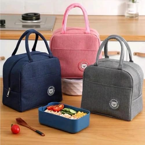 Bolsa Sacola Térmica Lancheira Marmita Academia Trabalho Passeio Fitness Anti Vazamento Leve e Portá