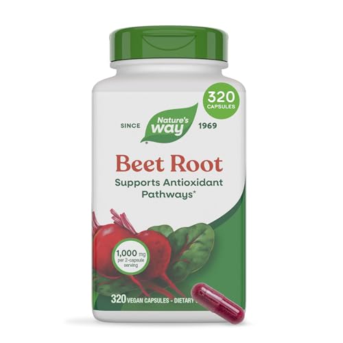 Beet Root Capsules with Antioxidant Support