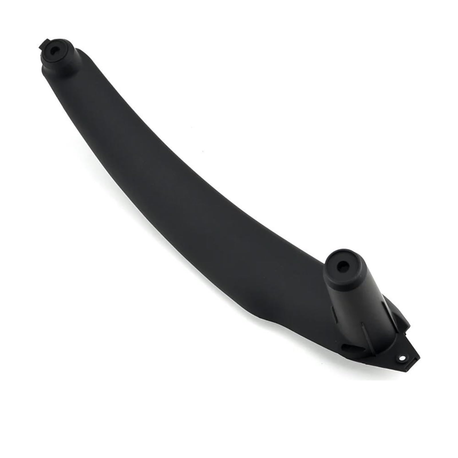 JTWMTY LHD RHD Car Interior Door Inside ABS Pull Handle Cover Trim for BMW X5 X6 E70 E71 E72 2007-2014(Black-Left-Rear)