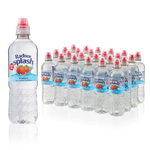 Radnor Splash Flavoured Water Sugar Free 500ml - Pack of 24 (Strawberry)