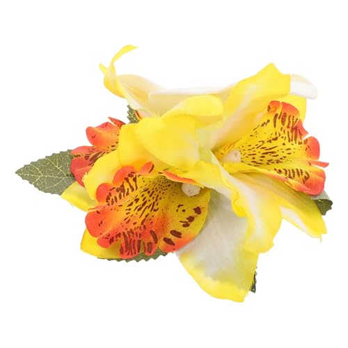 Pince à cheveux Plumeria fleur hawaïenne légère pour femme