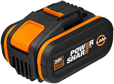Worx WA3605 Akumulator Litowo-Jonowy, 80 W, 20 V, Czarny/Pomarańczowy, 2000 mAh + 4000 mAh, 2 Sztuki