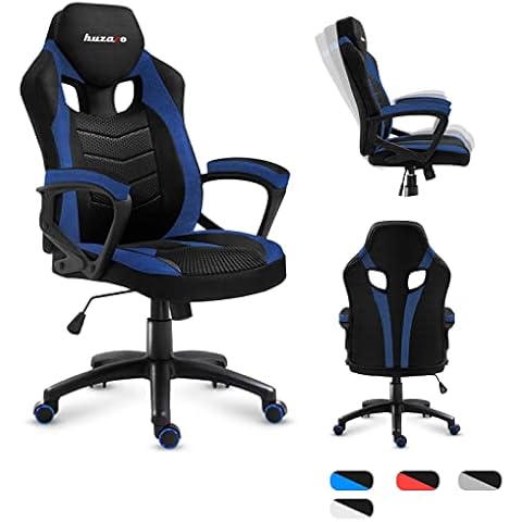 huzaro Blue Mesh Standard Office Chair Cover