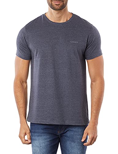 Camiseta Algodão, Aramis, Masculino, Marinho, G
