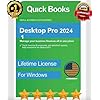 Quick-Books Desktop Pro 2024 Lifetime | 1 User | Instant Delivery | Amazon Message Delivery (Within 1-5hrs)| 100% Money Back Guarantee