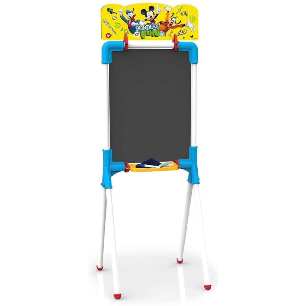 Chicos - Lavagna per bambini Junior Mickey | Lavagna con cavalletto per bambini Disney | 2 3 anni (53053)