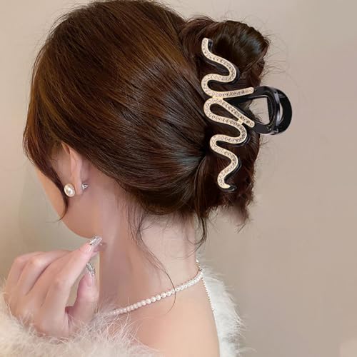 Pinzas para el cabello SINIDE con cristales, 2 unidades miniatura 6