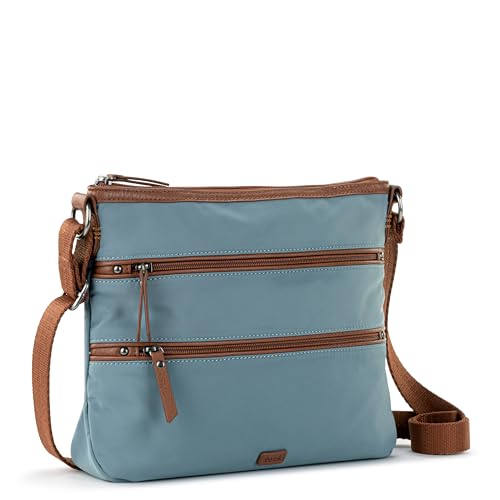 Image of The Sak Esperato Crossbody Purse - Eco Twill Cross Body Handbag For Everyday & Travel - Zipper Closure & Adjustable Strap