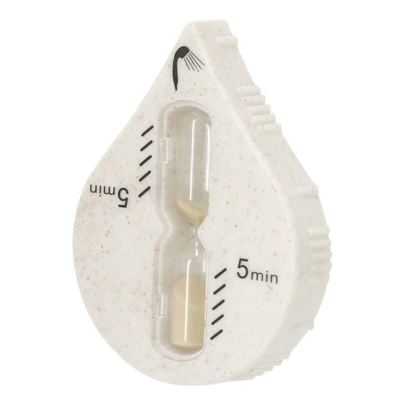 Sablier Douche – Minuteur Douche – 5 Min – Écologique – Enfants (Style 4 - Paille de blé)