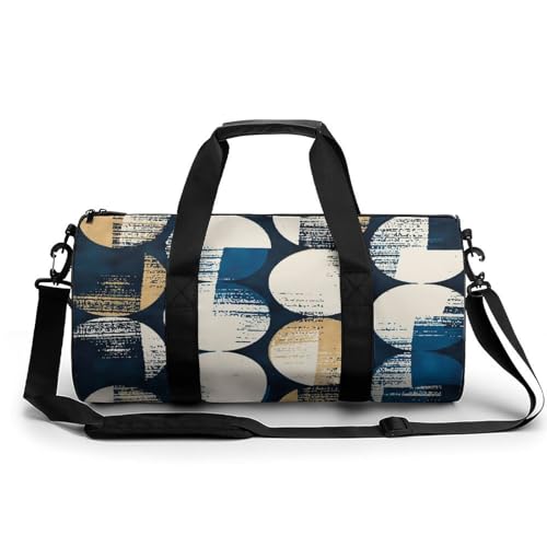 Sac de voyage rétro finitions soignées duffel bag vintage 45cm