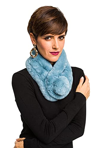 Fur Collar Scarf for Women Faux Fur Scarves Neck Shrug for Spring Fall Winter Coat Dress3