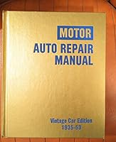 Motor Auto Repair Manual Vintage Car Edition 1962-1968 0878517049 Book Cover