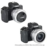 JJC Lens Hood for Canon EF-M 15-45mm f/3.5-6.3 is STM Lens on Canon EOS M50 M5 M6 Mark II M200 M100 M10 Replace Canon EW-53 - Image 6