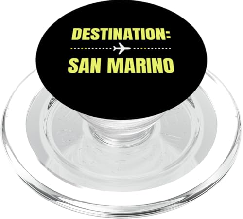 Saint-Marin PopSockets PopGrip pour MagSafe design de voyage monde