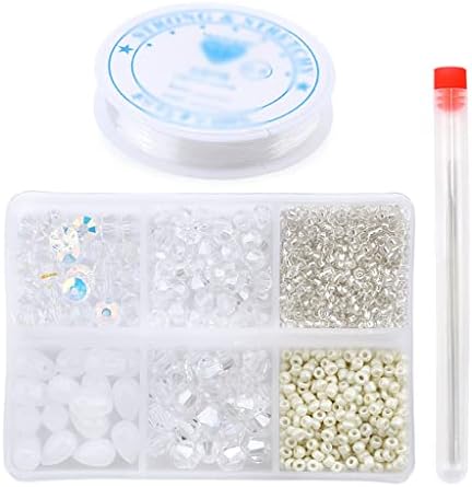 Crystal Seedbeads Glass Round Drop Beads for Jewelry Making DIY Supplies Findings Set Bracelet Accessories image 2