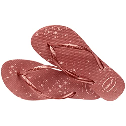 Havaianas HAV. Slim Gloss Teenslipper, Ballet Rose/Golden Blush, Ballet Rose Golden Blush, 27/28 EU - Afbeelding 4