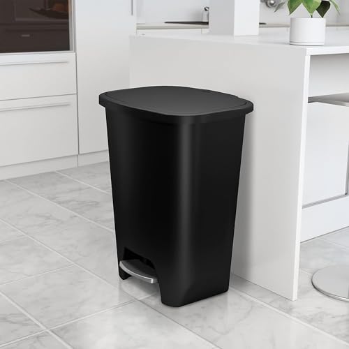 Caneca de basura rectangular plástico 20 gal 3 pack miniatura 5